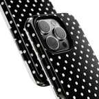 Black Polka Dot Phone Case
