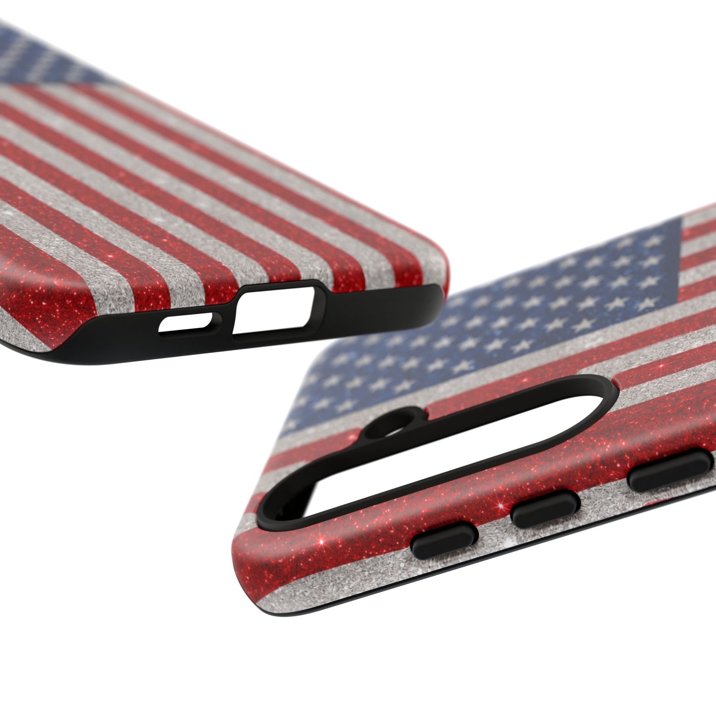 America Glitter Tough Case