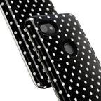 Black Polka Dot Phone Case