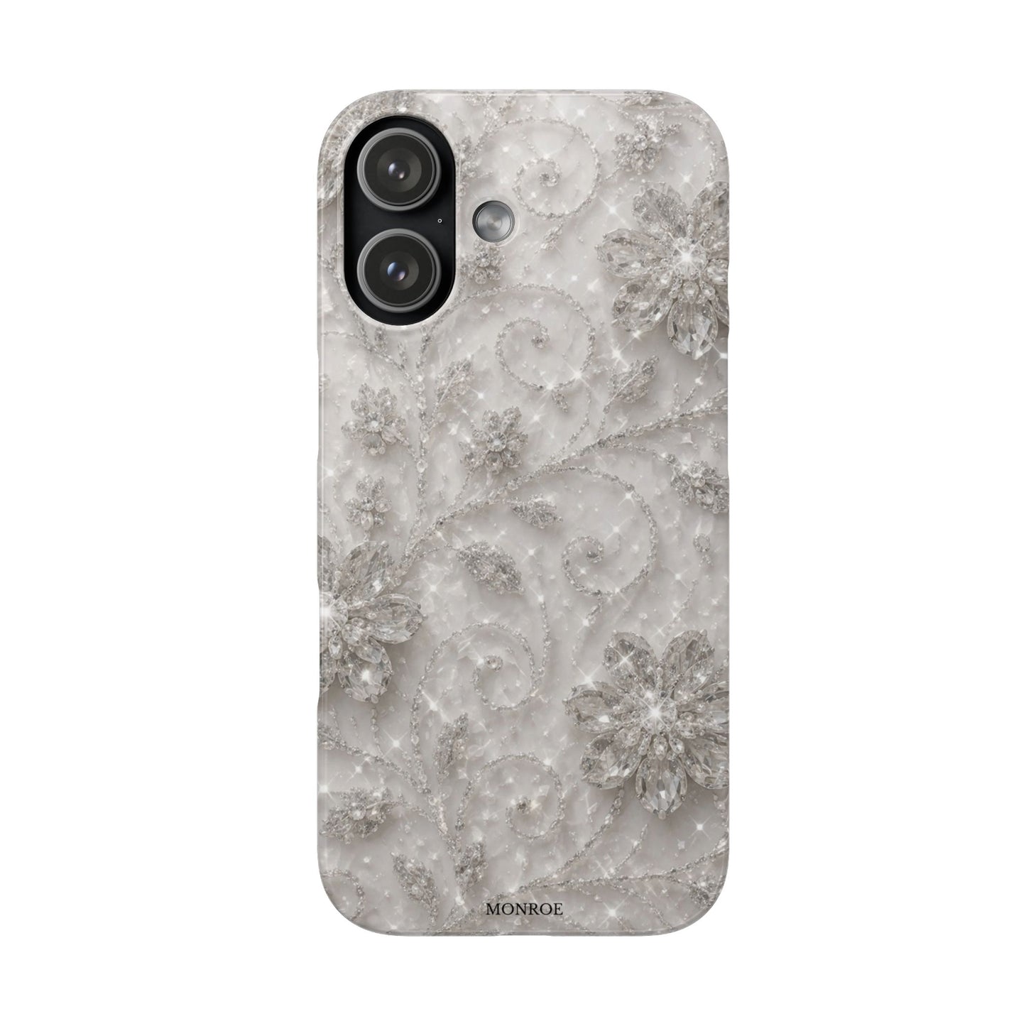 Glittery Floral Case