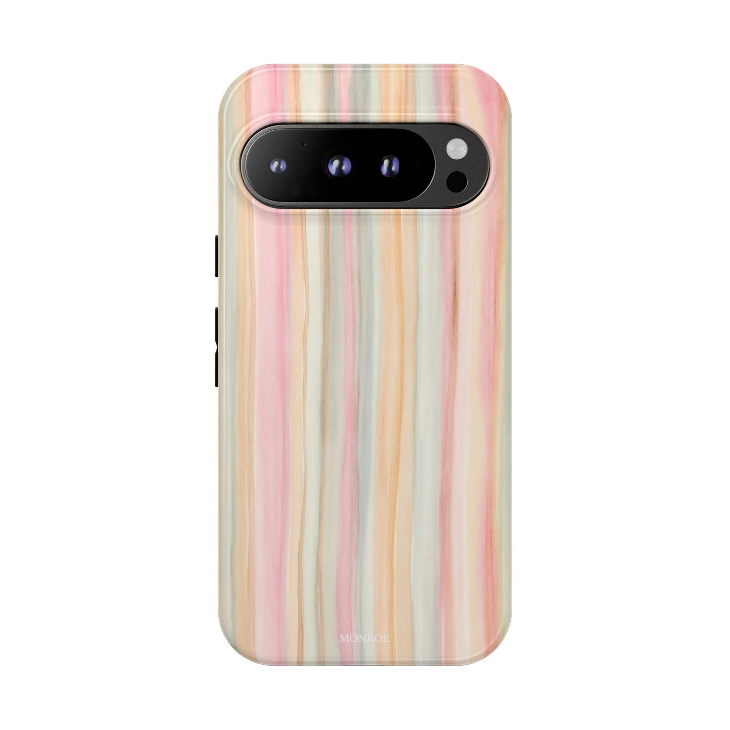 Pastel Watercolor Stripe Tough Case