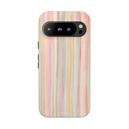 Pastel Watercolor Stripe Tough Case