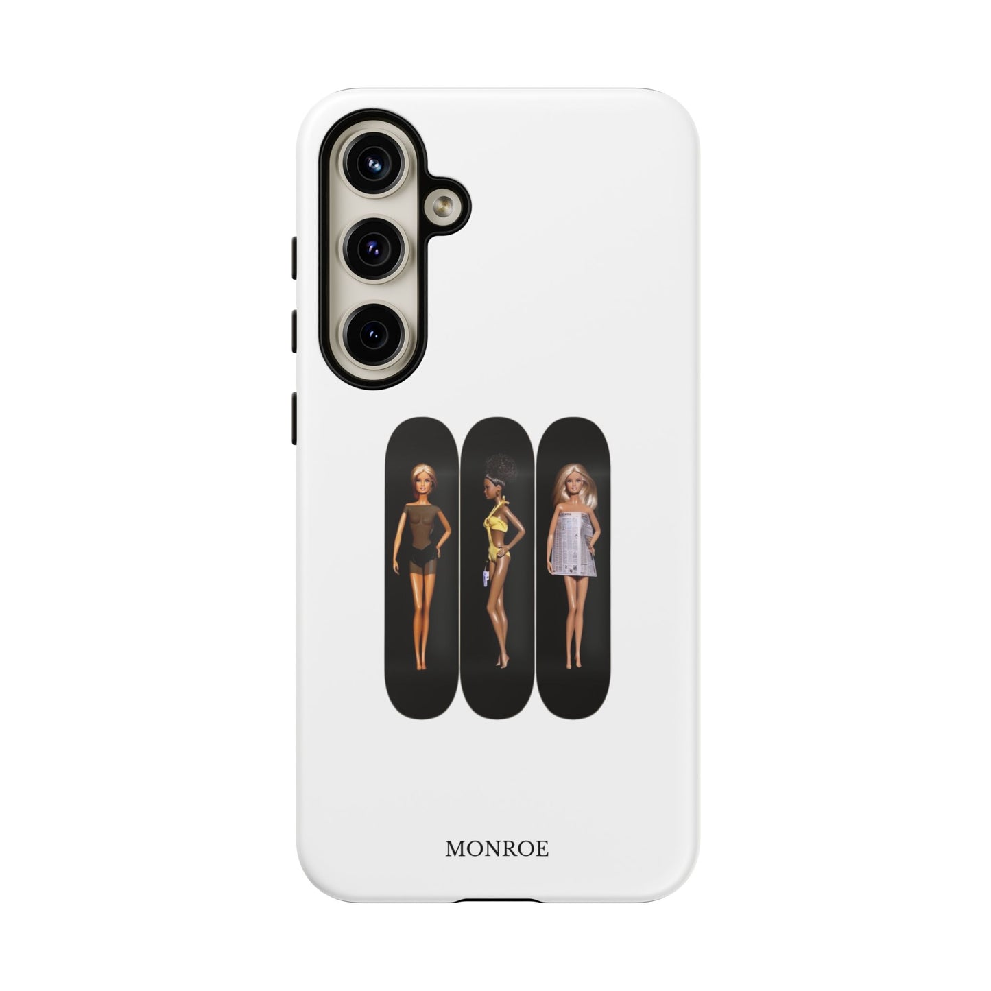 Retro Doll Skateboard Tough Case