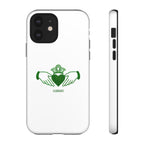 Irish Claddagh Symbol Green Tough Case