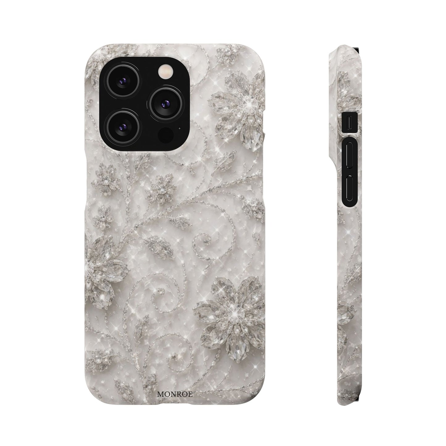 Glittery Floral Case