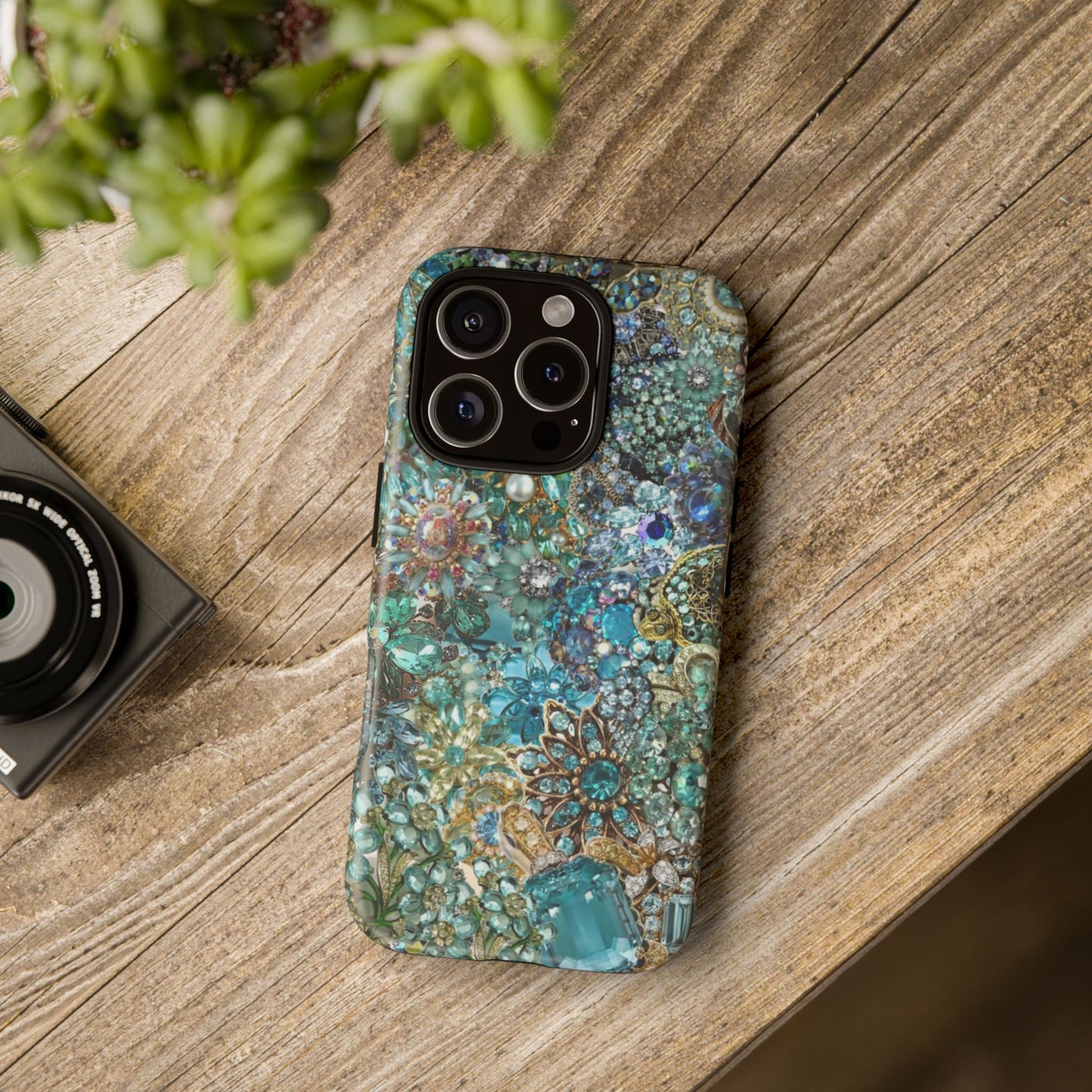 Turquoise Jewel Case