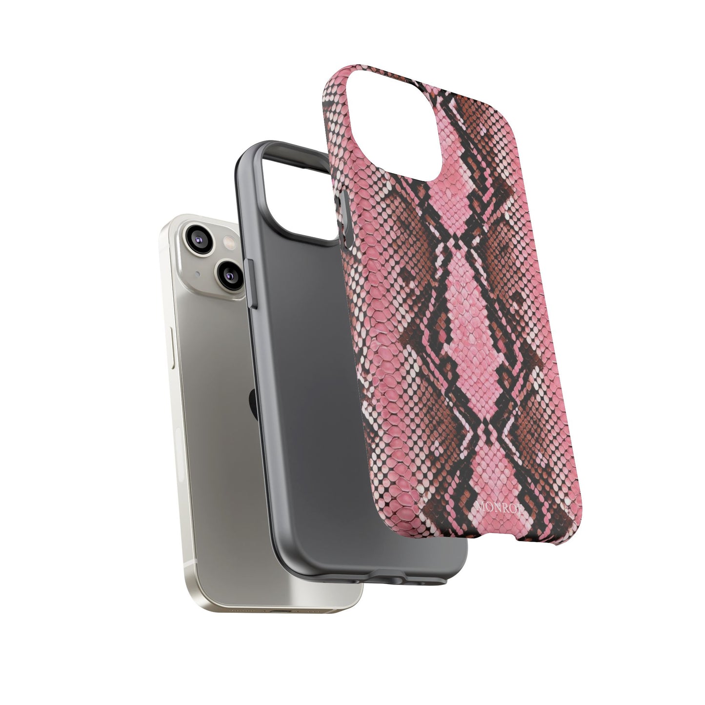 Pink Snake Tough Case