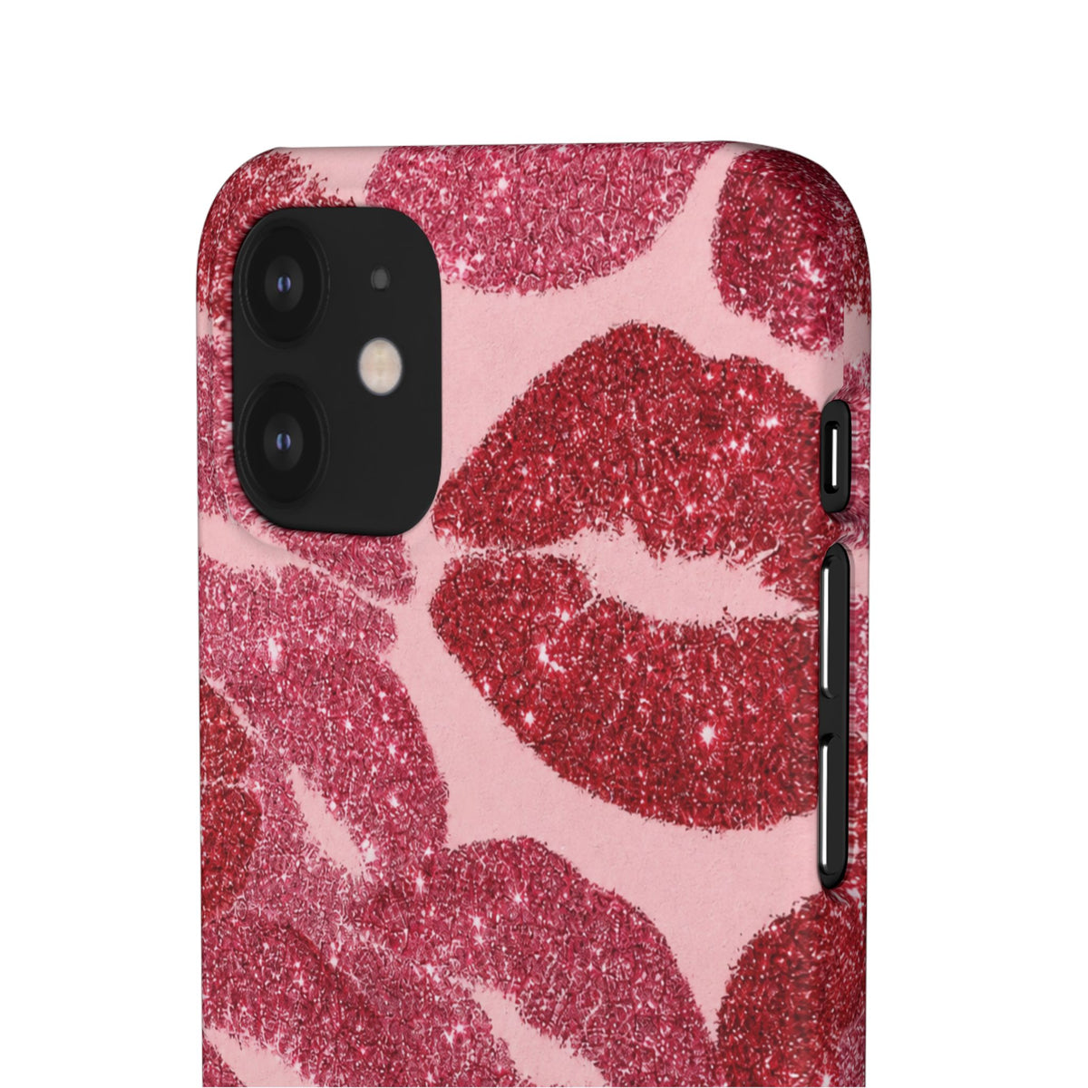 Pink Glitter Kiss Case