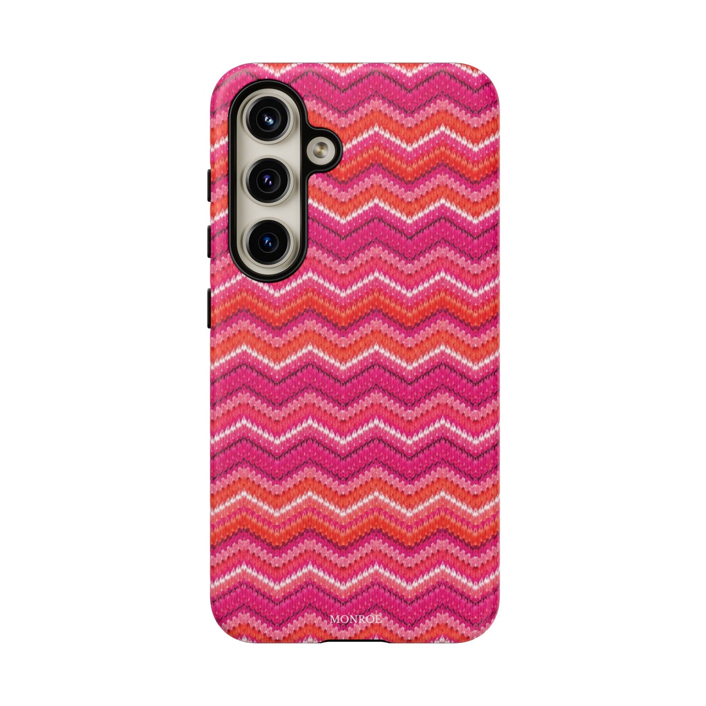 Pink Zigzag Tough Case