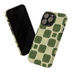 Clover Checker Tough Phone Case