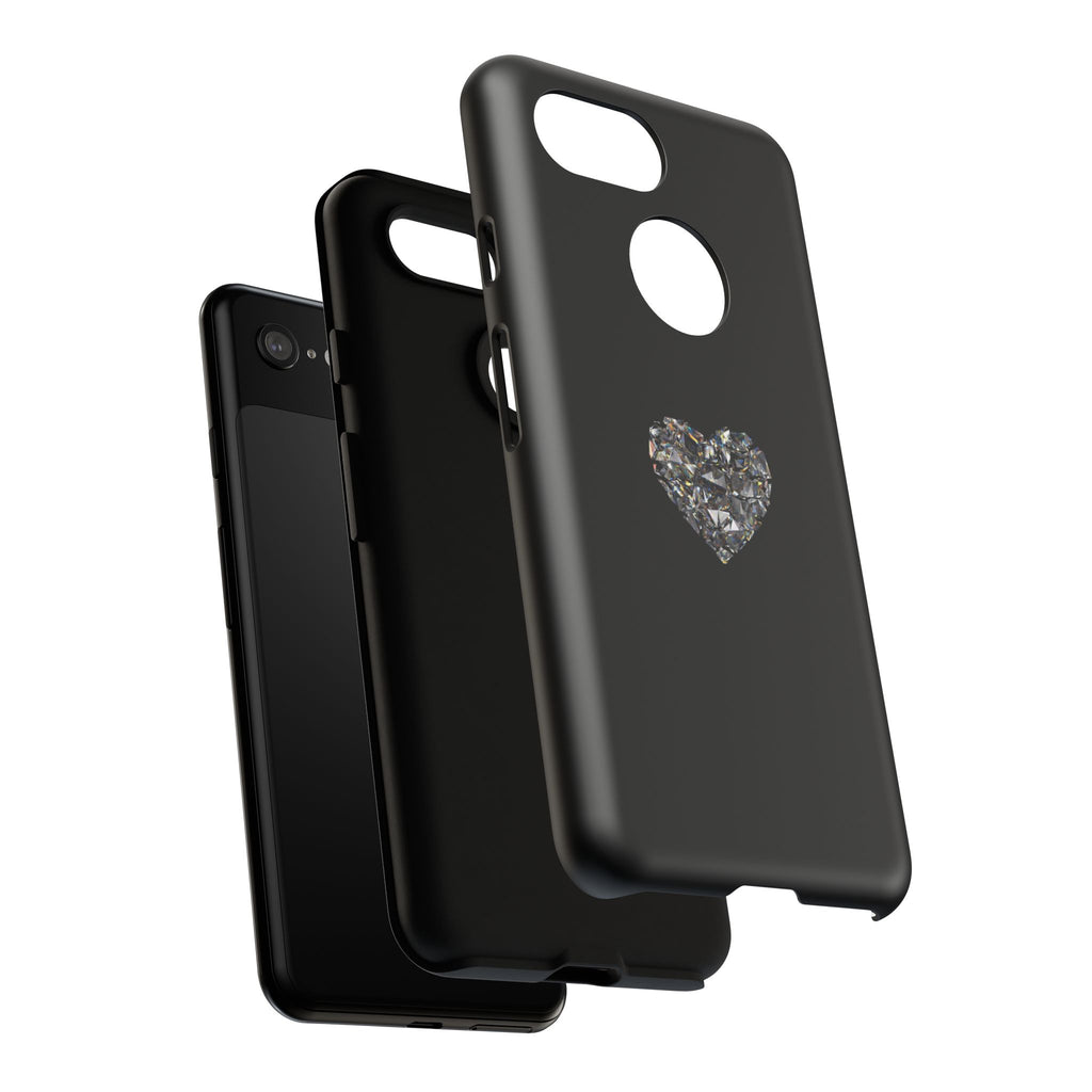 Crystal Heart Phone Case