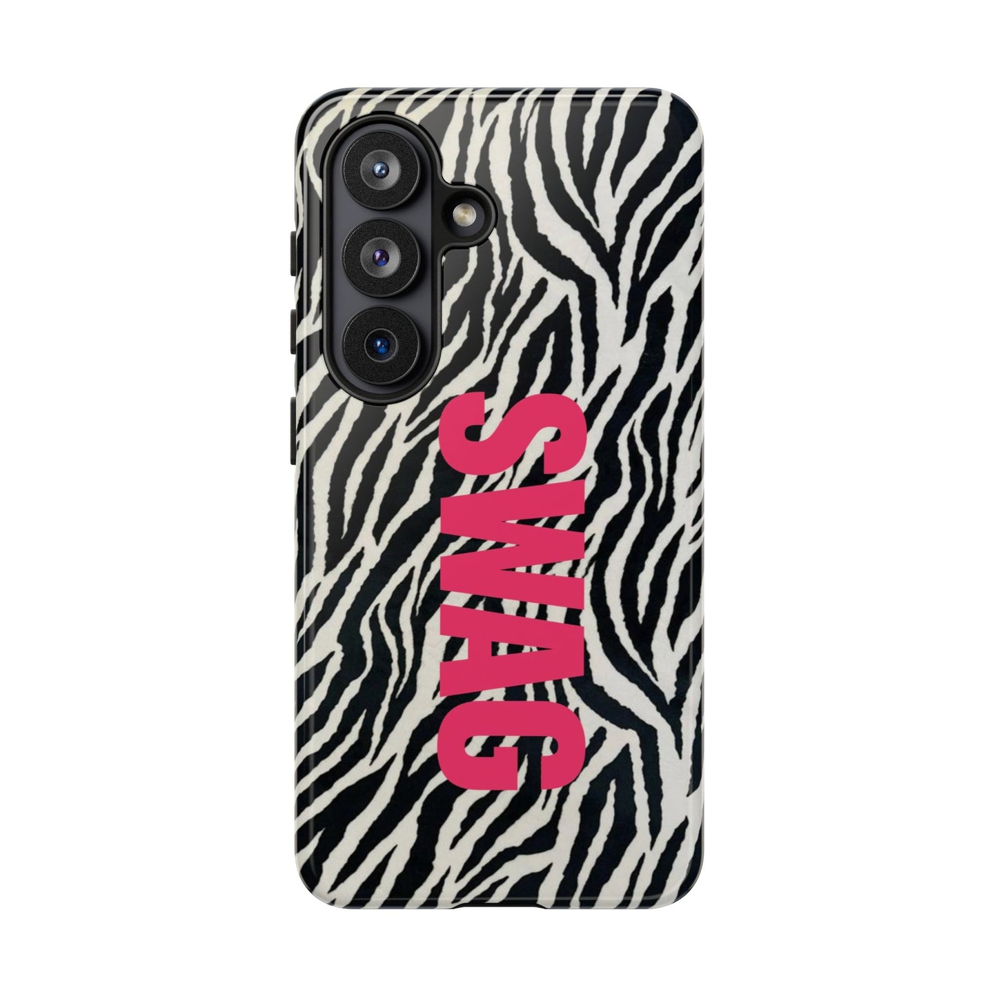 Zebra Print  "SWAG" Tough Case