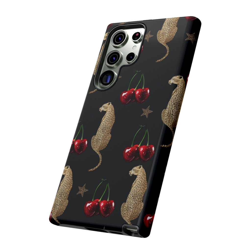 Leopards & Cherries Phone Case