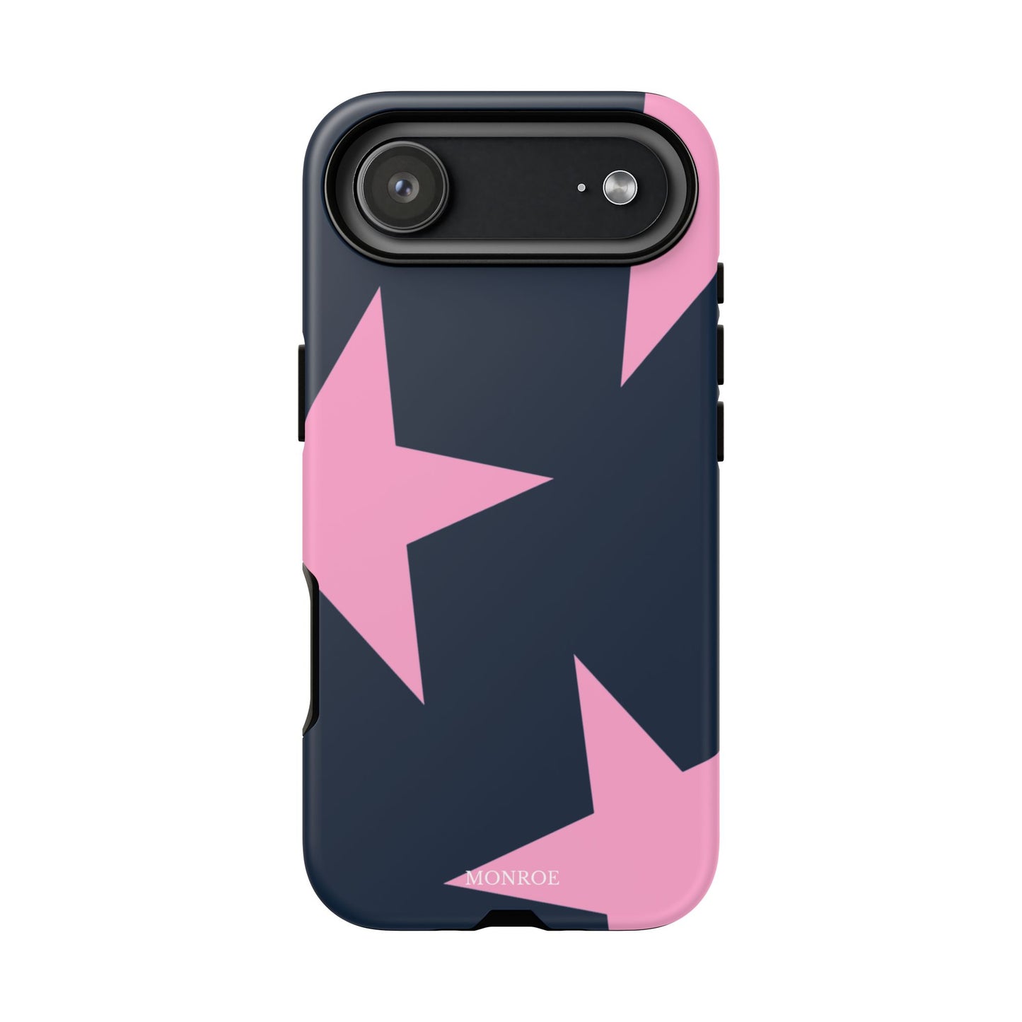 Navy & Pink Star Tough Cover