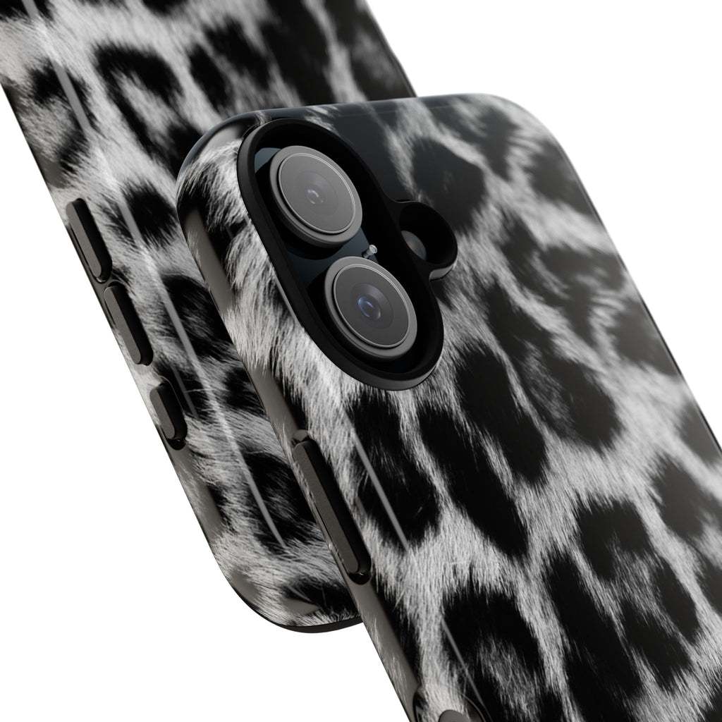 B&W Leopard Phone Case