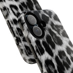 B&W Leopard Phone Case