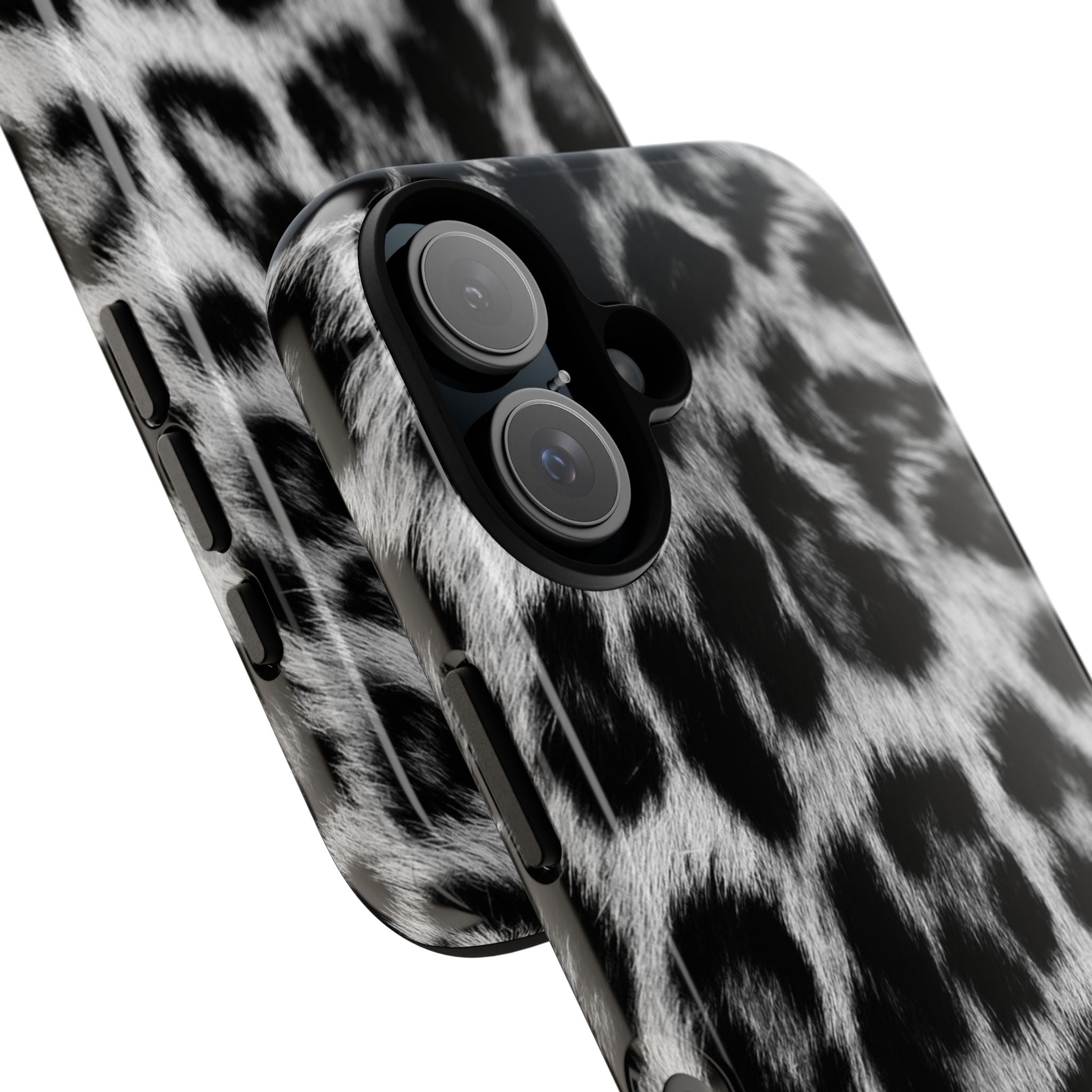 B&W Leopard Phone Case
