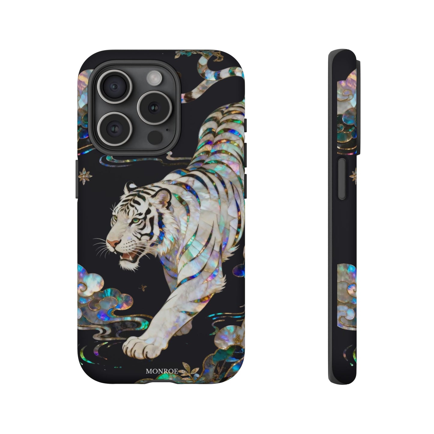 Iridescent White Tiger Tough Case