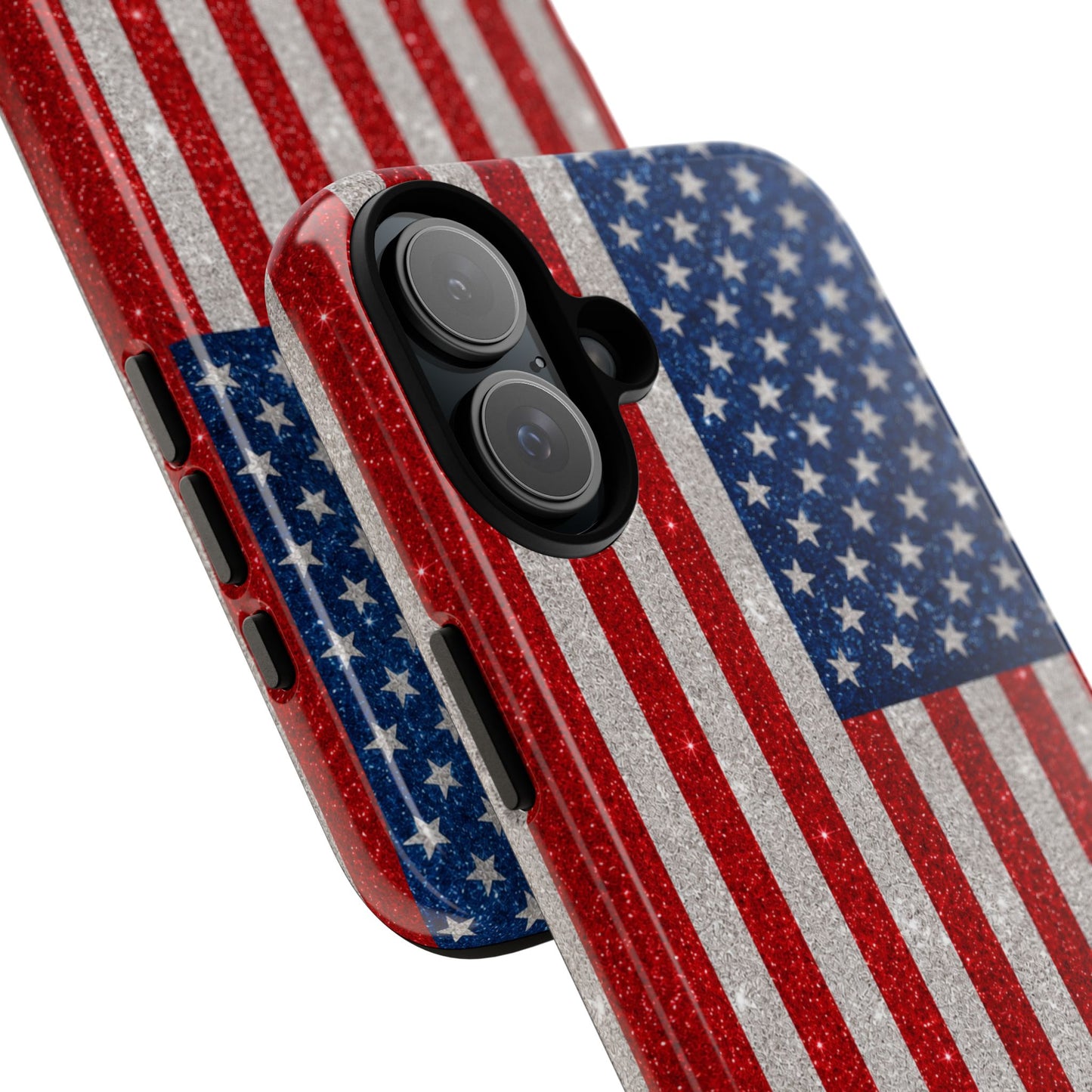 America Glitter Tough Case