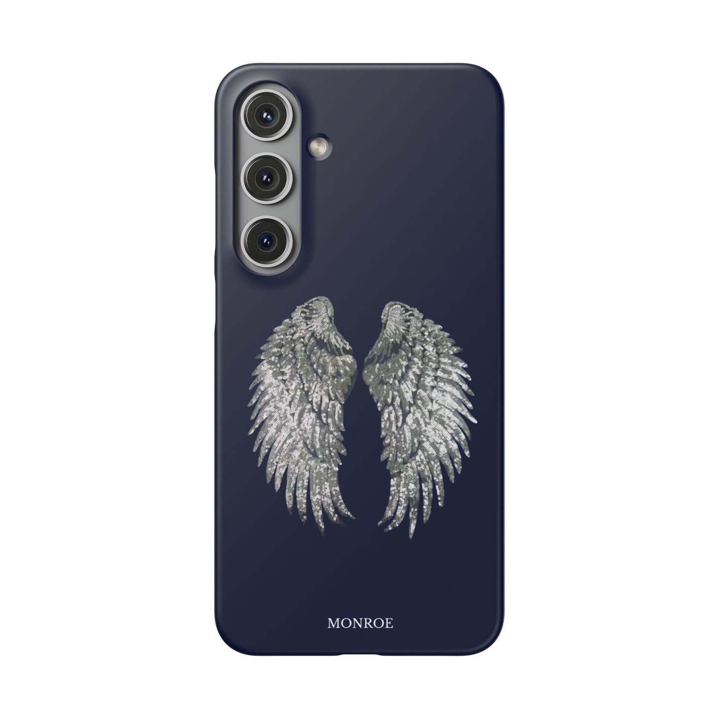 Navy Angel Wings Case