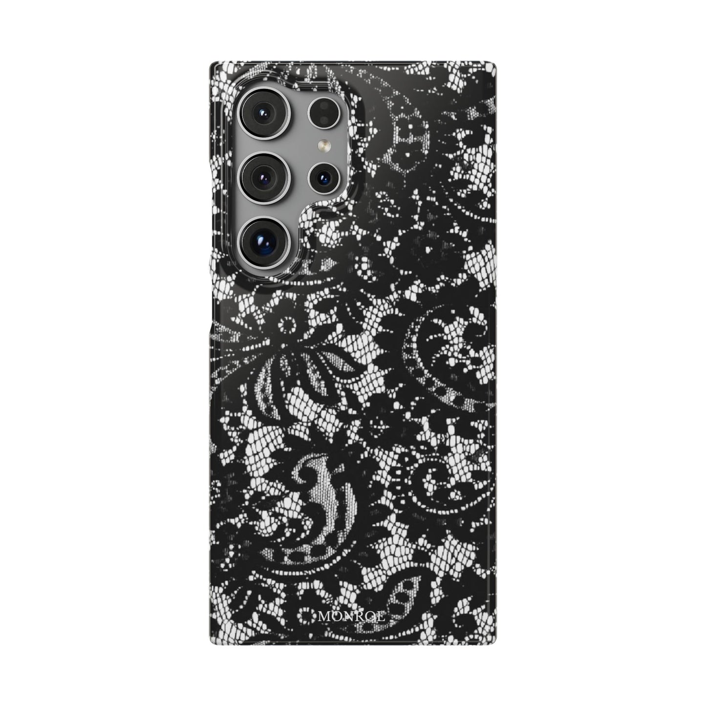 Black Lace Elegant Pattern Case