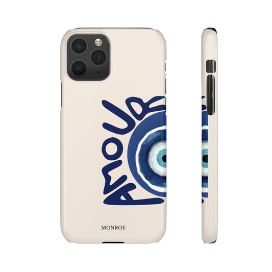 Blue Nazar Evil Eye Case