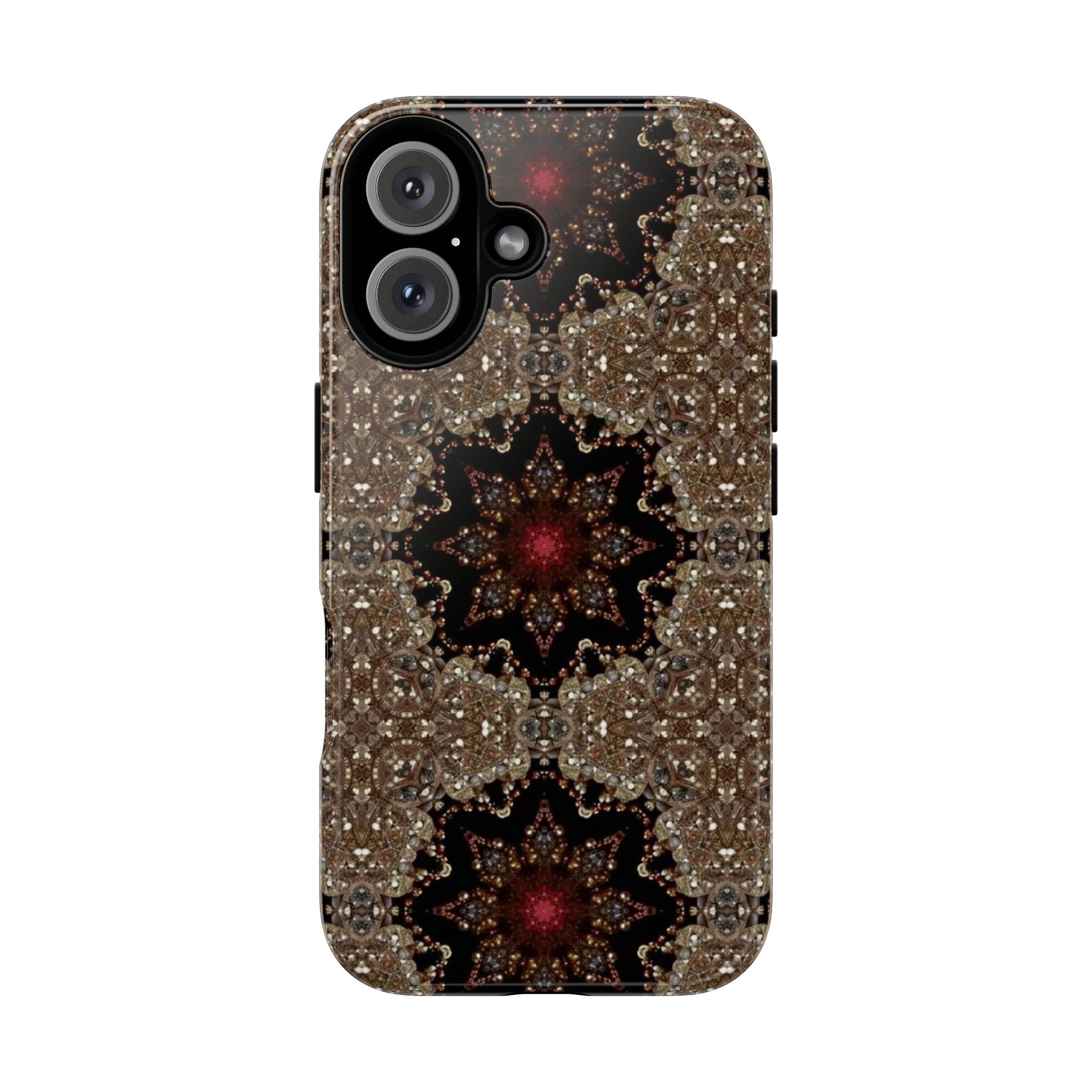 Brown Mandala Tough Protective Case