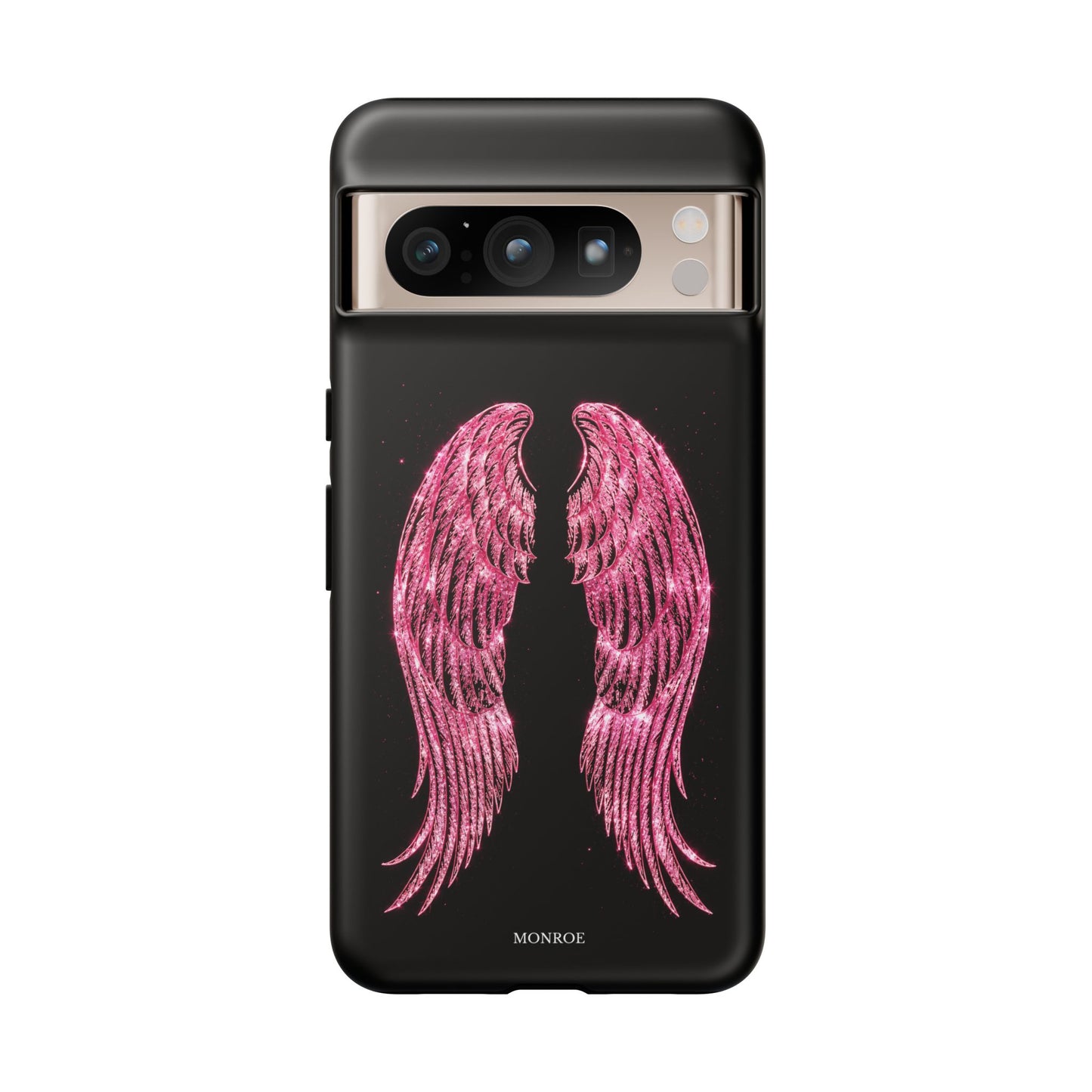 Pink Glitter Angel Tough Case