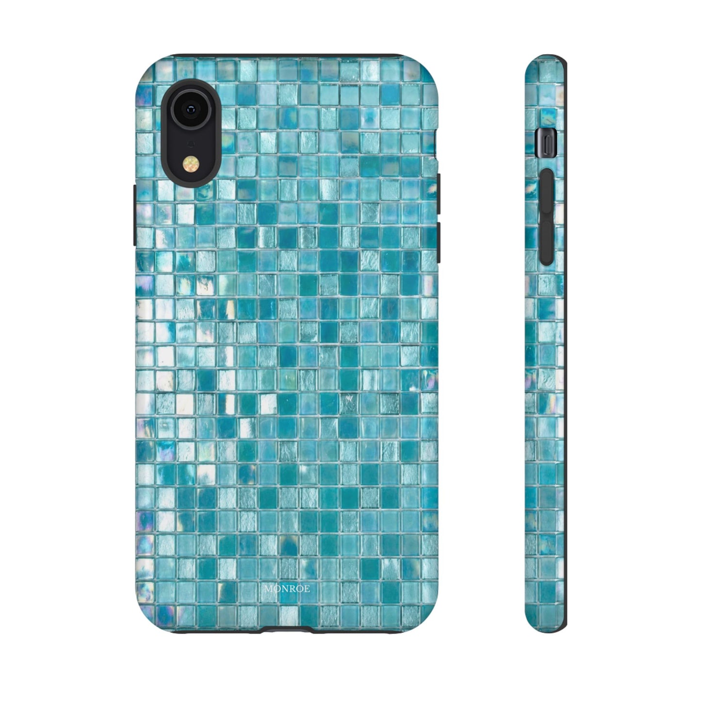 Hot Blue Mosaic Tile Tough Case