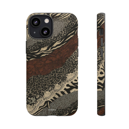 Safari Stripe Tough Phone Case
