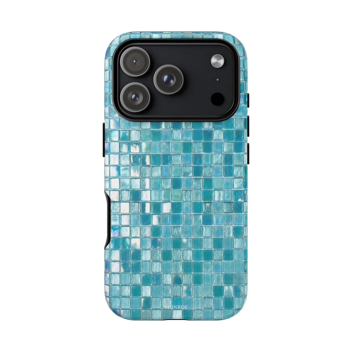 Hot Blue Mosaic Tile Tough Case