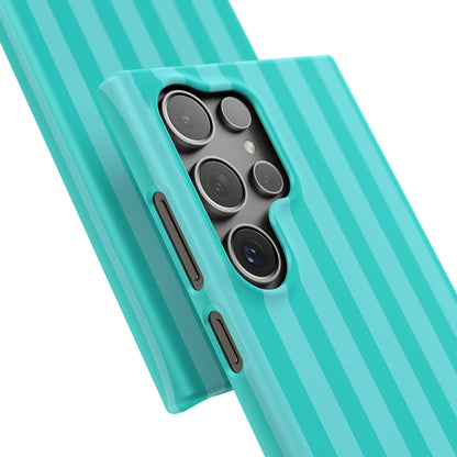 Striped Aqua Case