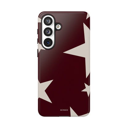 Burgundy Stars Tough Case