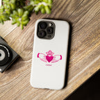 Pink Irish Claddagh Symbol Tough Phone Case