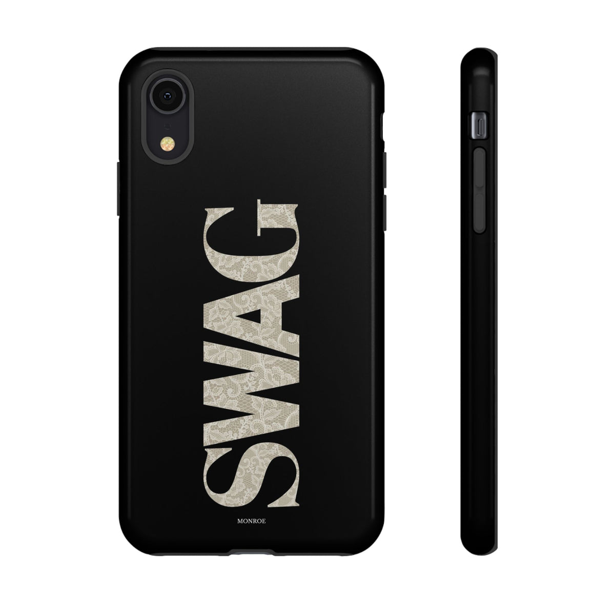 Lace Swag Black Tough Case