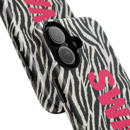 Zebra Print  "SWAG" Tough Case