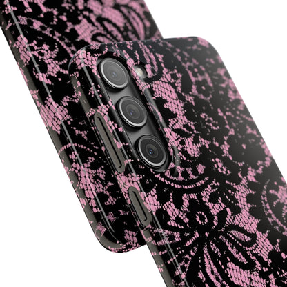 Pink Lace Pattern Case