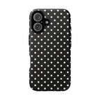 Black Polka Dot Phone Case