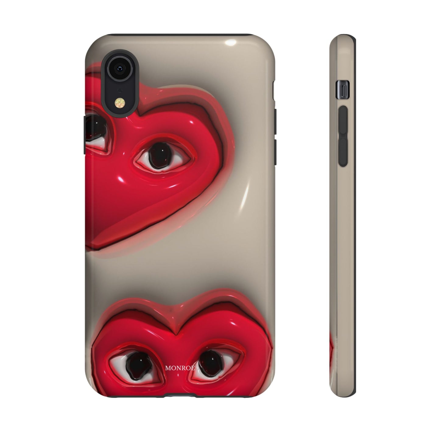 Red Heart Eyes Tough Case