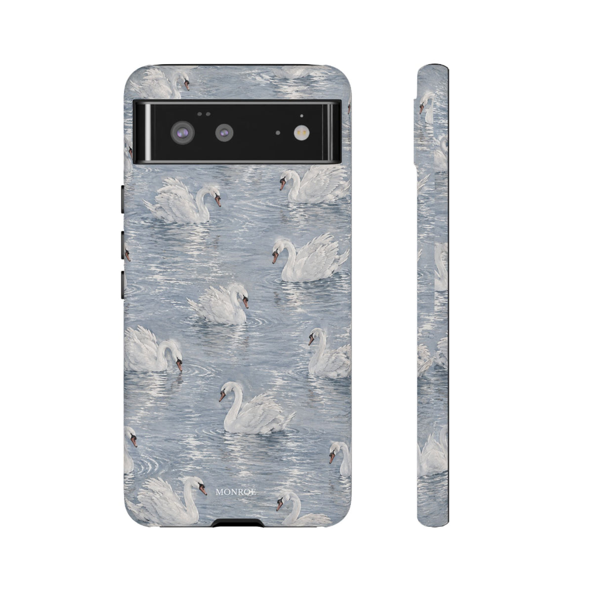 Swan Pattern Tough Case