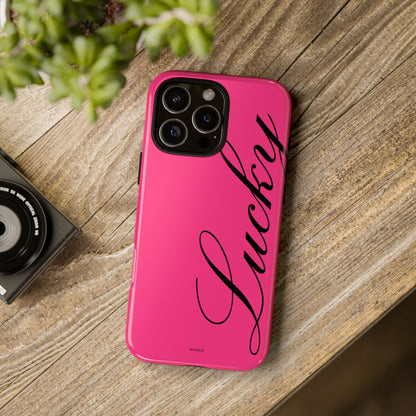 Hot Pink 'Lucky' Tough Case