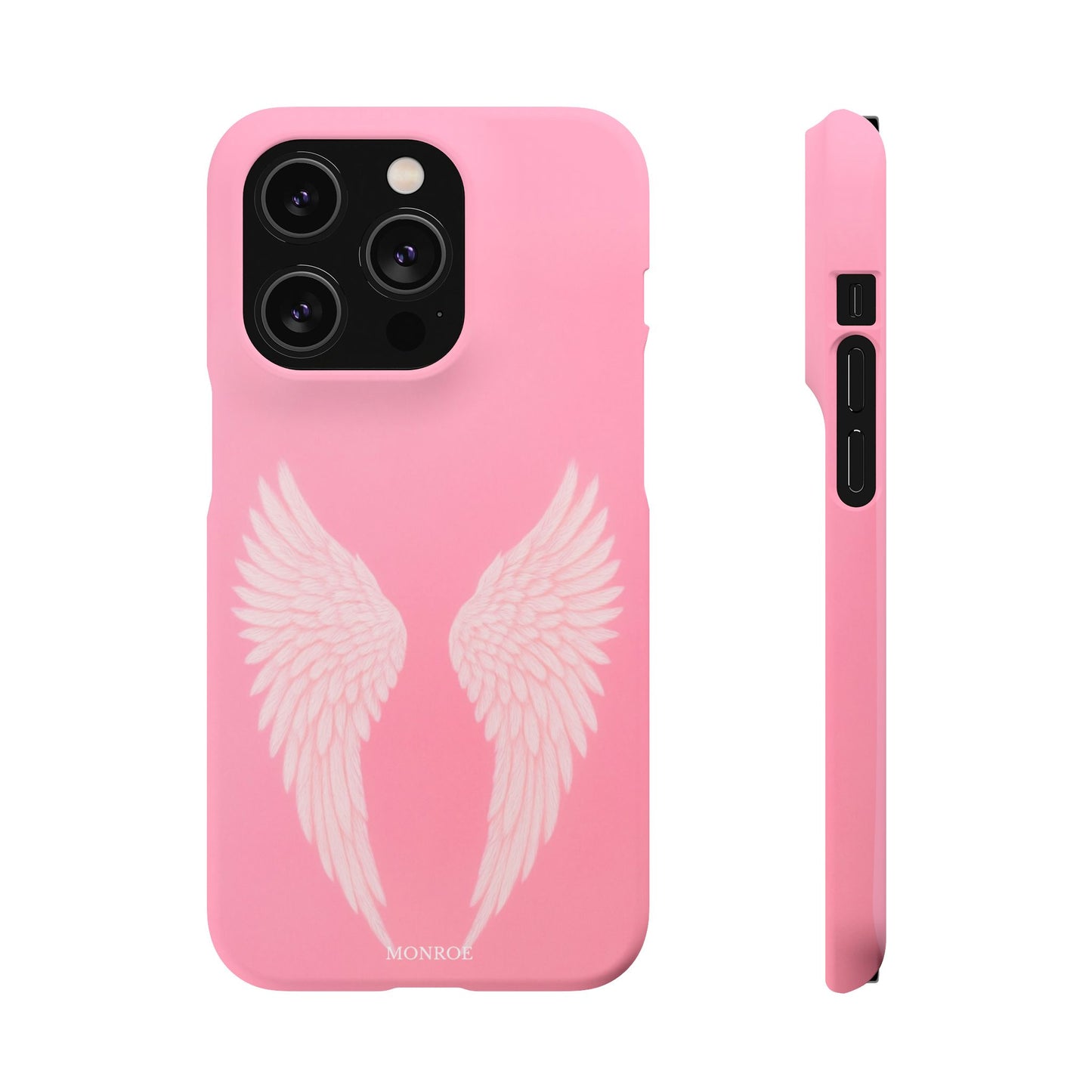Pink Angel Wings Case