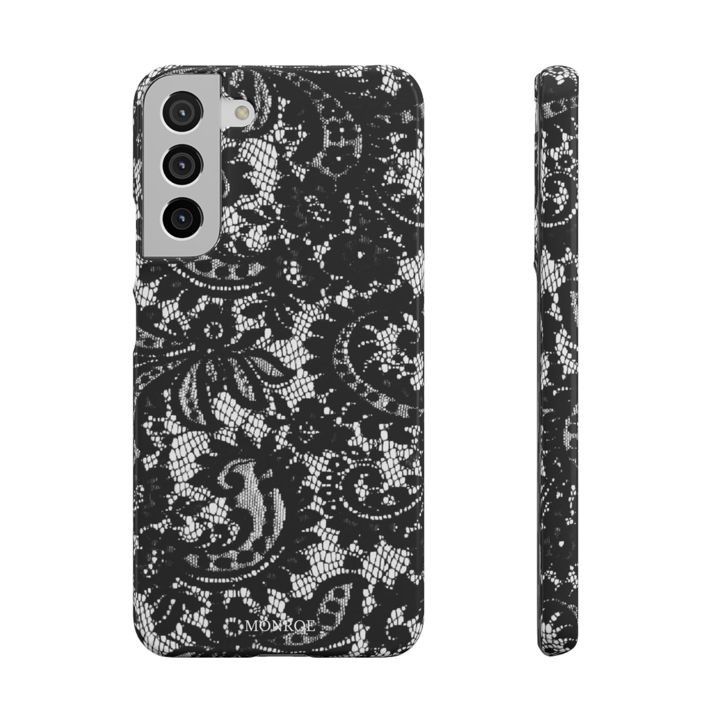 Black Lace Elegant Pattern Case