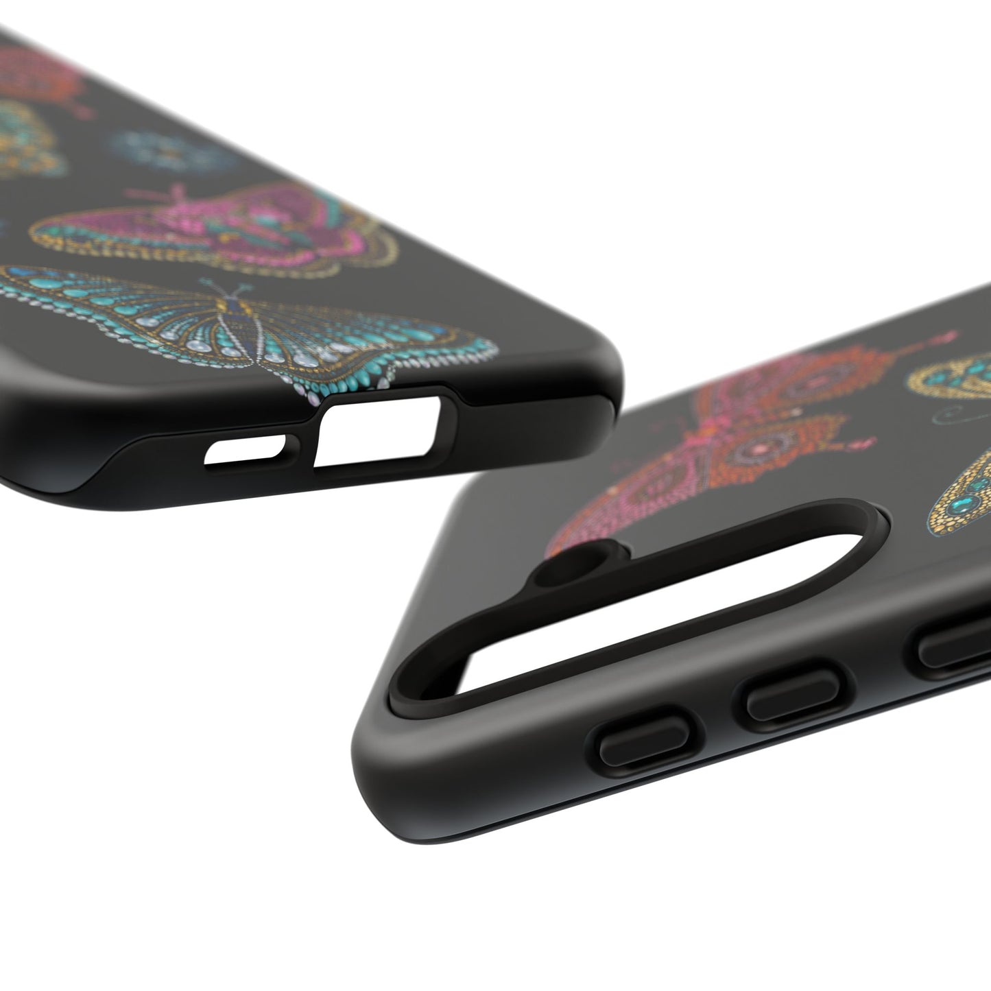 Butterfly Beaded Tough Case