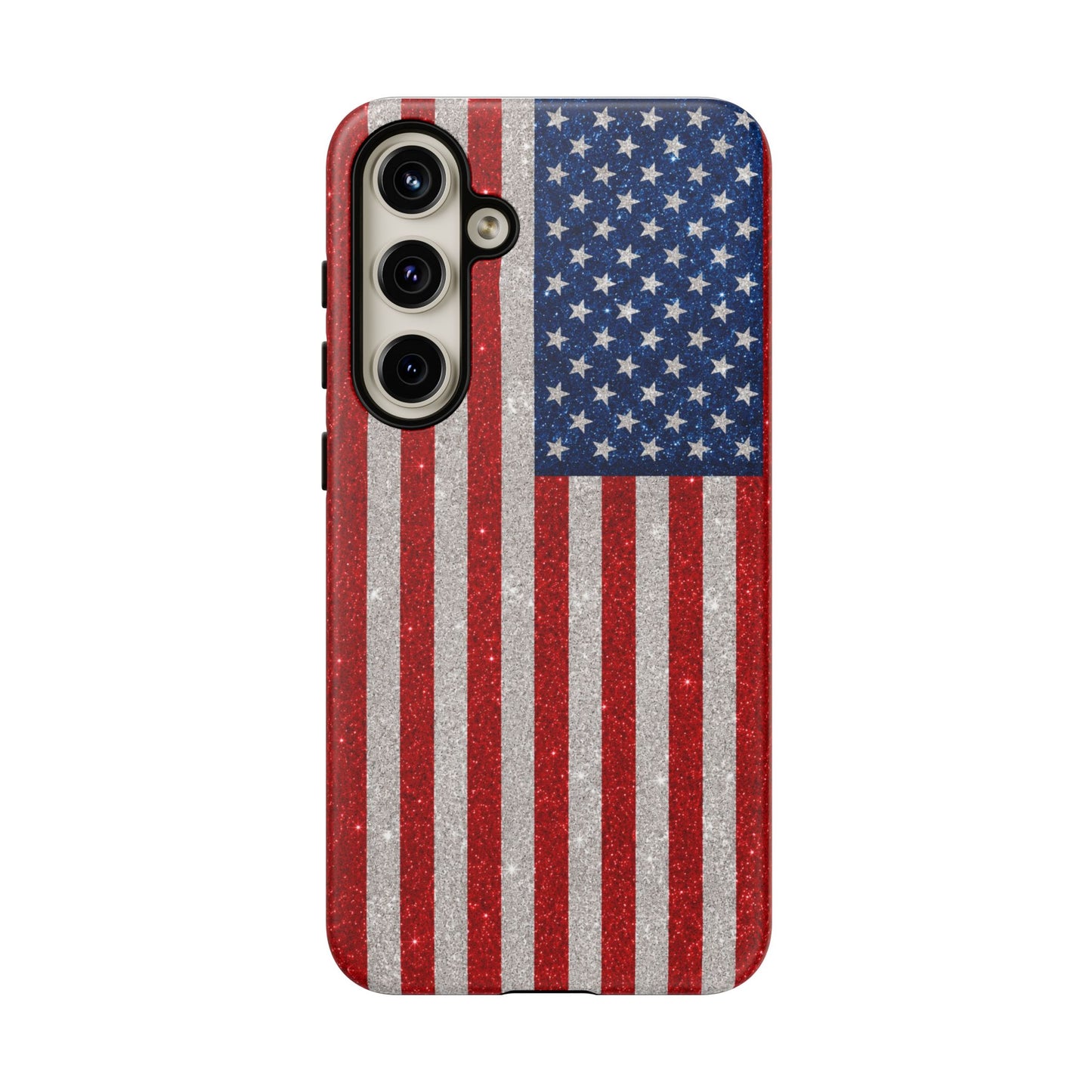 America Glitter Tough Case