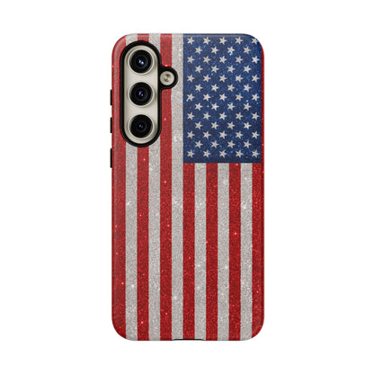 America Glitter Tough Case