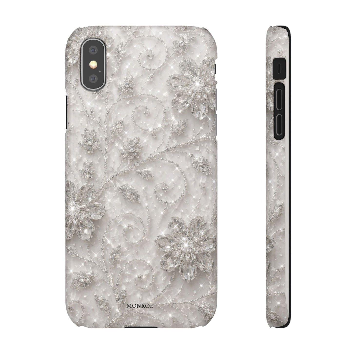Glittery Floral Case