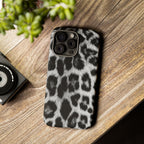 B&W Leopard Phone Case