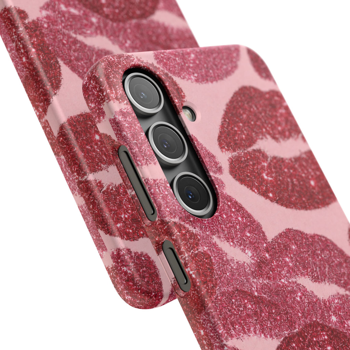 Pink Glitter Kiss Case
