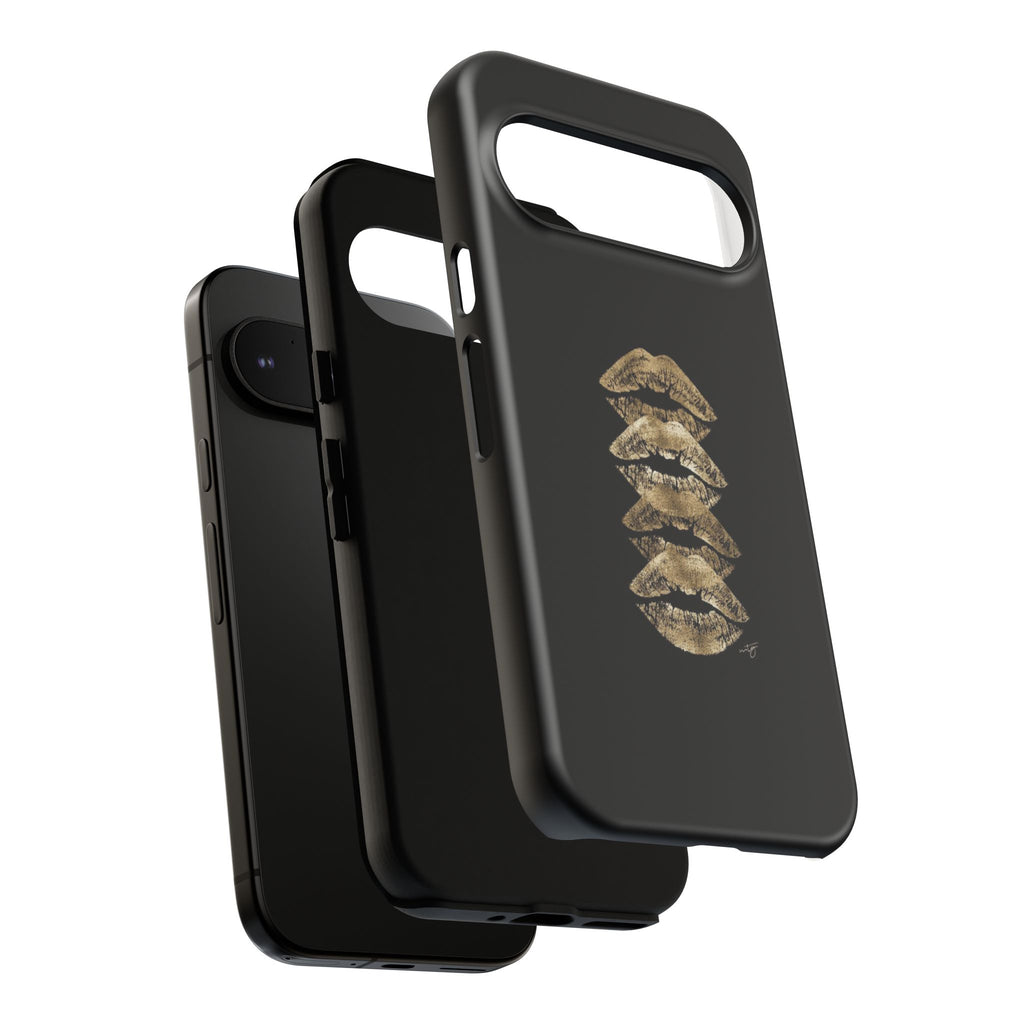 Golden Lipstick Phone Case